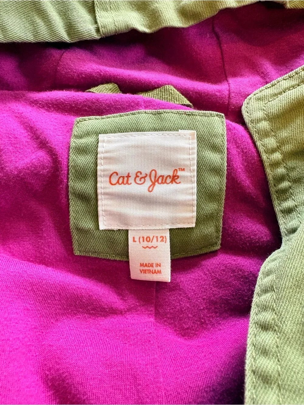 Kids Olive Green Jacket